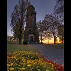 Bismarckturm vorm Sonnenuntergang