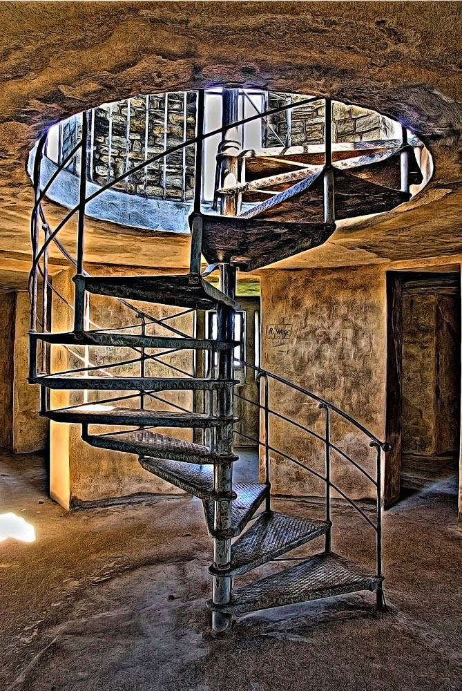 Bismarckturm - Wendeltreppe