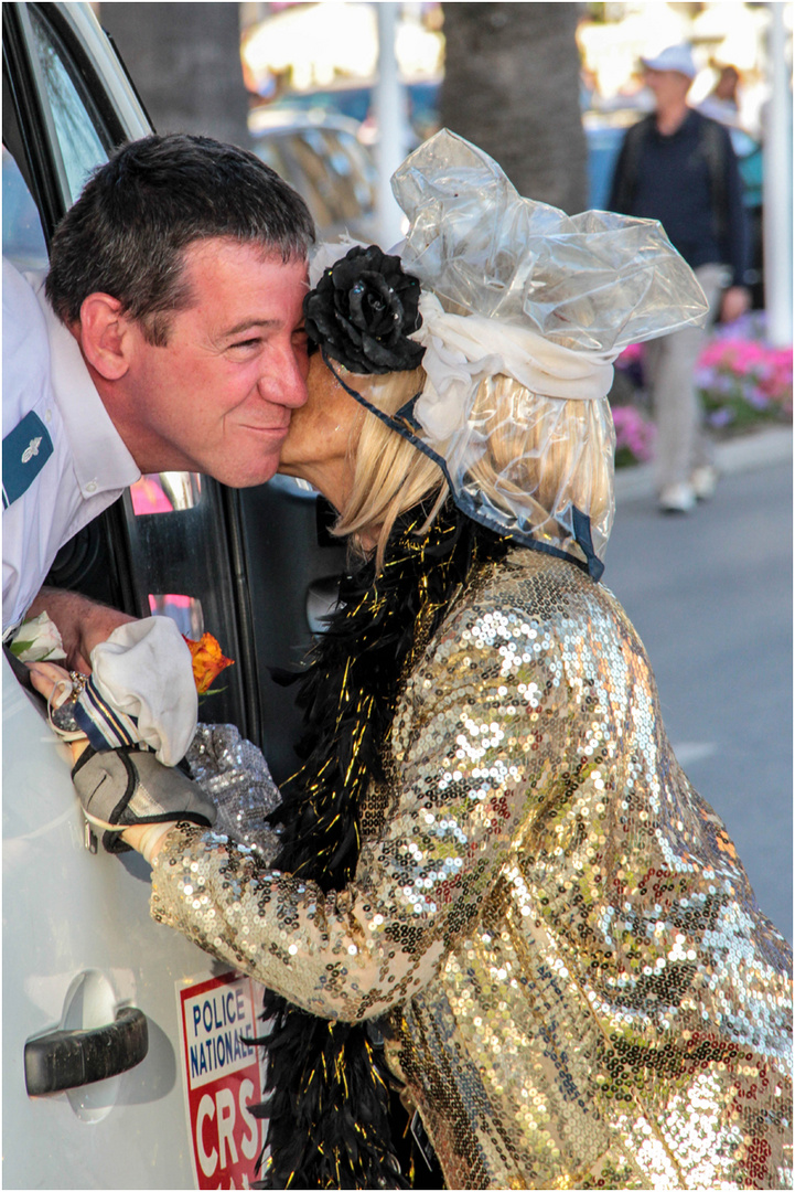 bisou à Cannes