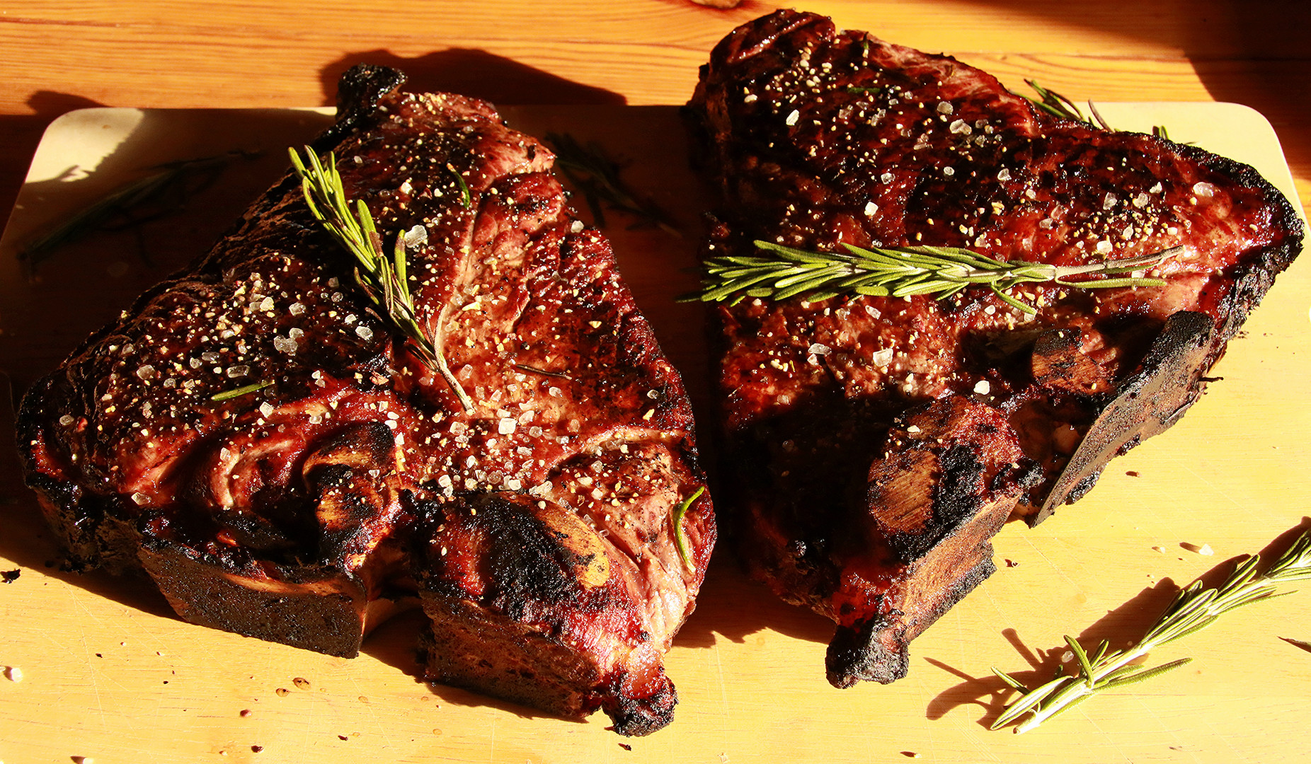 Bistecca alla Fiorentina auf dem Grill IV