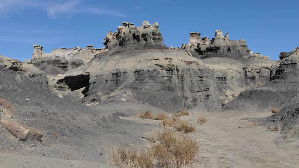 Bisti Badlands bei Farmington in New Mexico