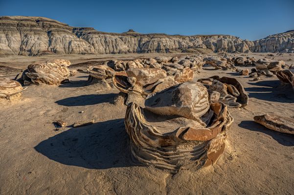 Bisti Badlands - Egg Hatchery - Golden Hour