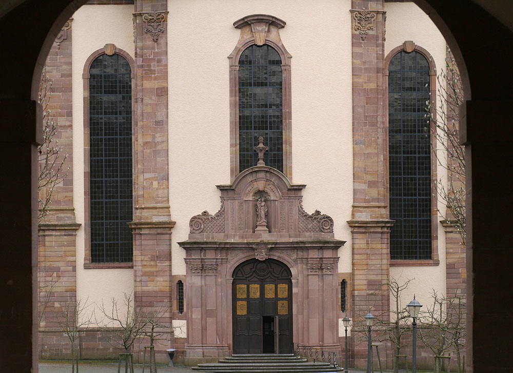 bitte eintreten -Klosterkirche Himmerod