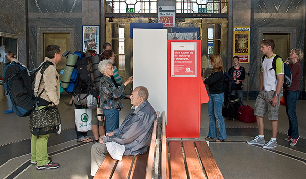 Bitte kaufen Sie ihr Ticket vor Fahrtantritt