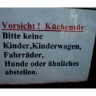 Bitte keine Kinder oder Ähnliches abstellen....