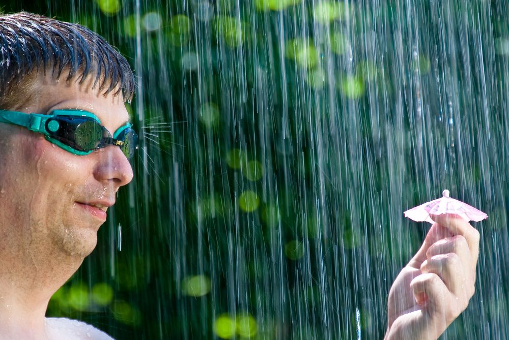 Bitte mal freundlich lächeln (das Wasser war nicht vorgewärmt)