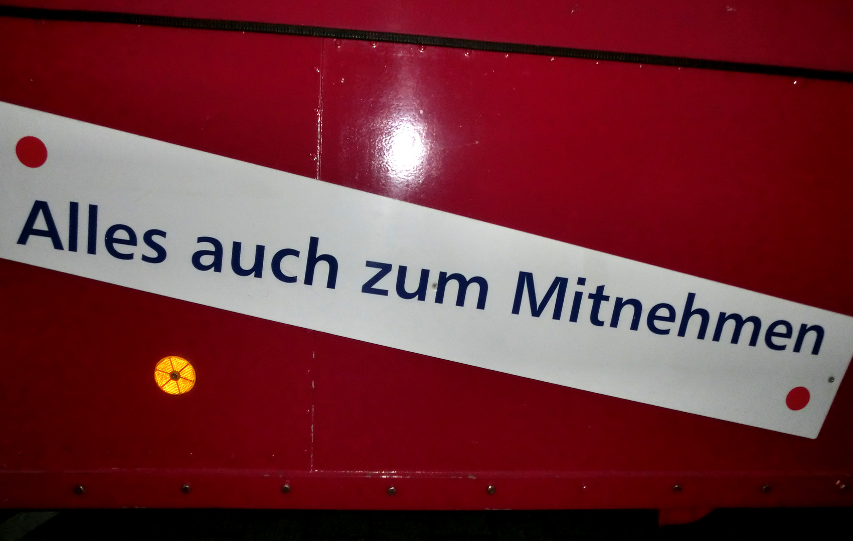 BItte mitnehmen