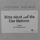 Bitte nicht auf die Eier klettern