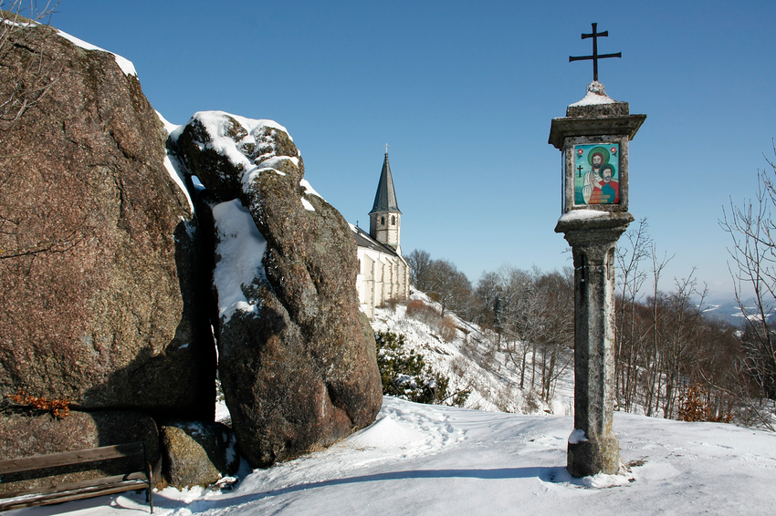 Bitte nicht drängeln : Sankt Thomas am Blasenstein