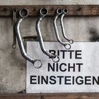 Bitte nicht einsteigen