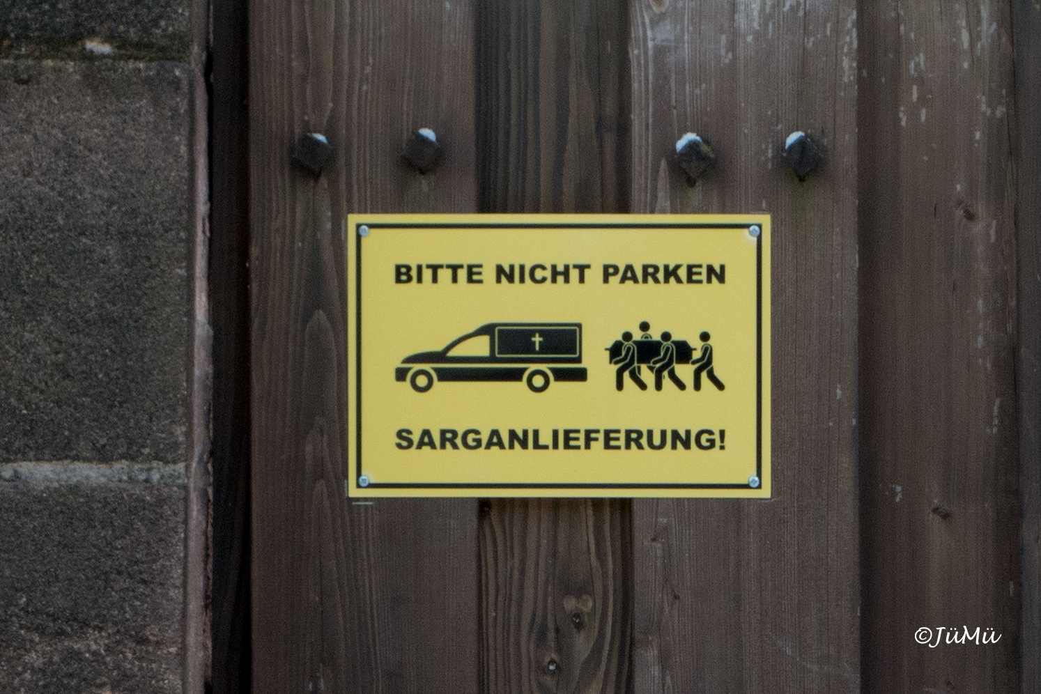 Bitte nicht parken