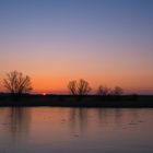 Bitterkalter Morgen im warmen Licht