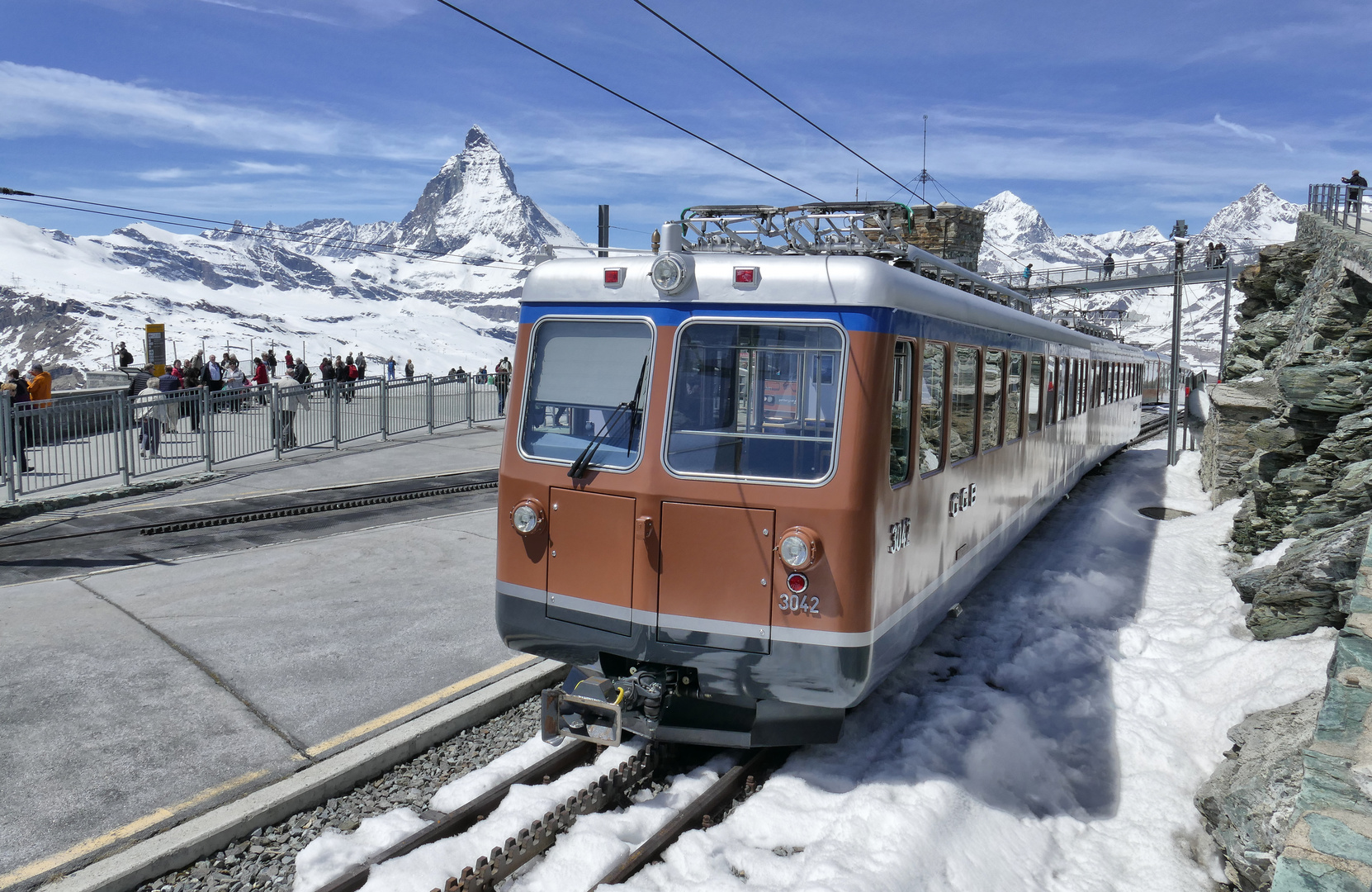 bitteschön jetzt auch mit Gornergratbahn