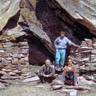 Bivouac in a cave at the Labatama plateau in Bhutan