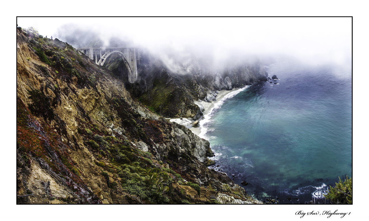 Bixbi Bridge bei Big Sur