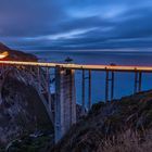 Bixby Creek Bridge zur Blauen Stunde