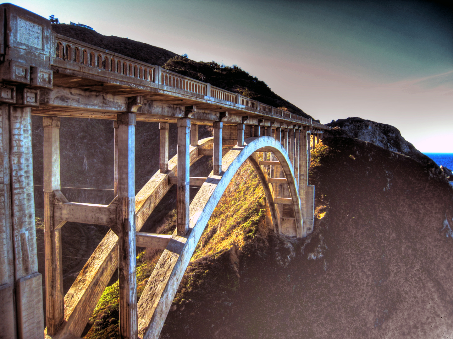 Bixby Creek Brücke am Highway No.1