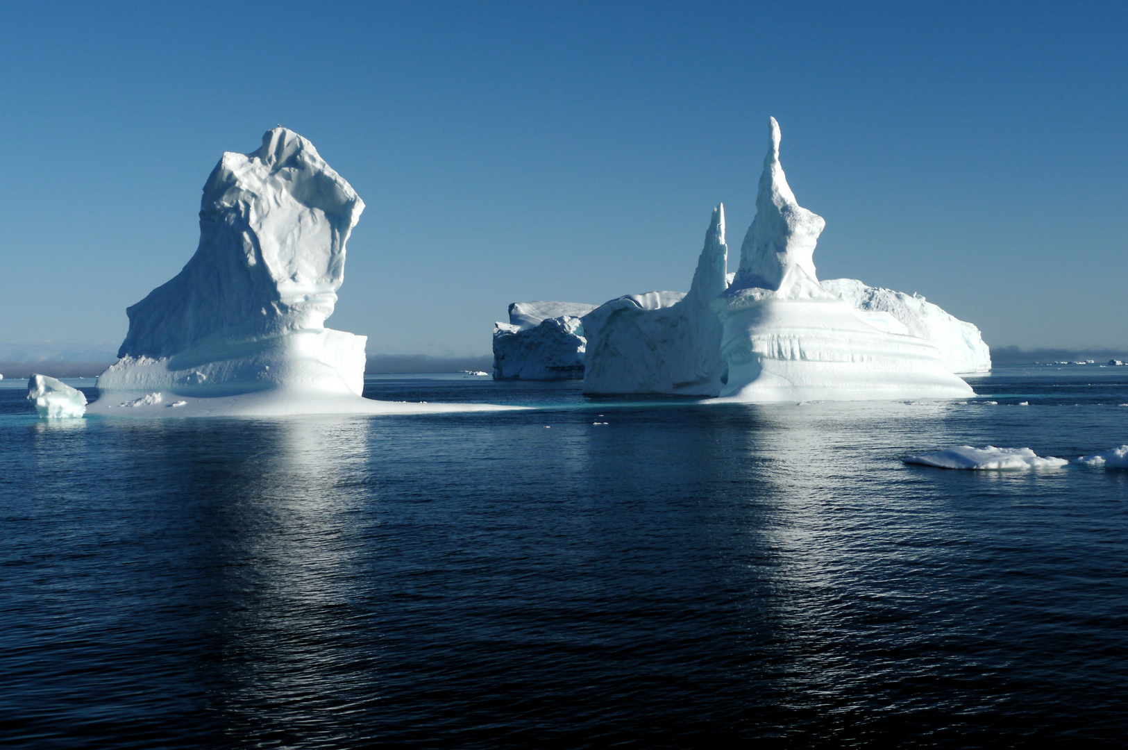 Bizarre Eisberge