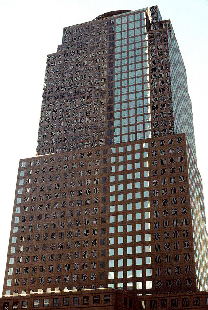 Bizarre Spiegelungen am World Financial Center (2000)