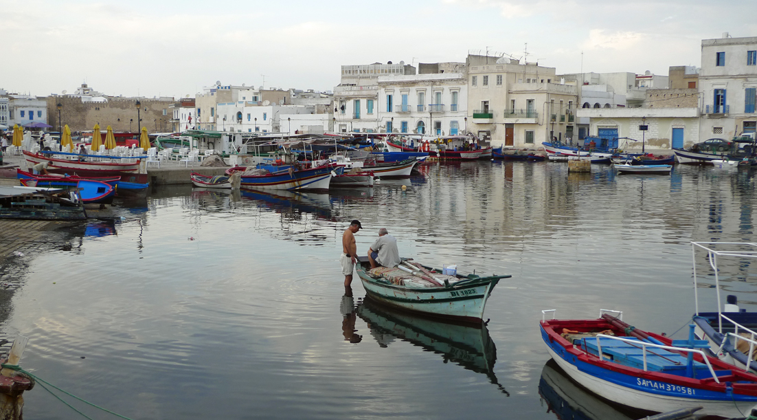 Bizerte, alter Stadthafen