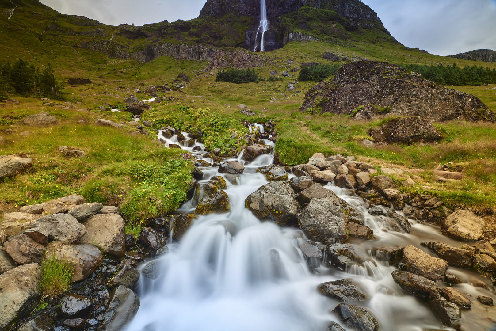 Bjarnafoss Wasserfall, Island