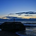 Bjerghuse - WW2 Bunker im Abendlicht