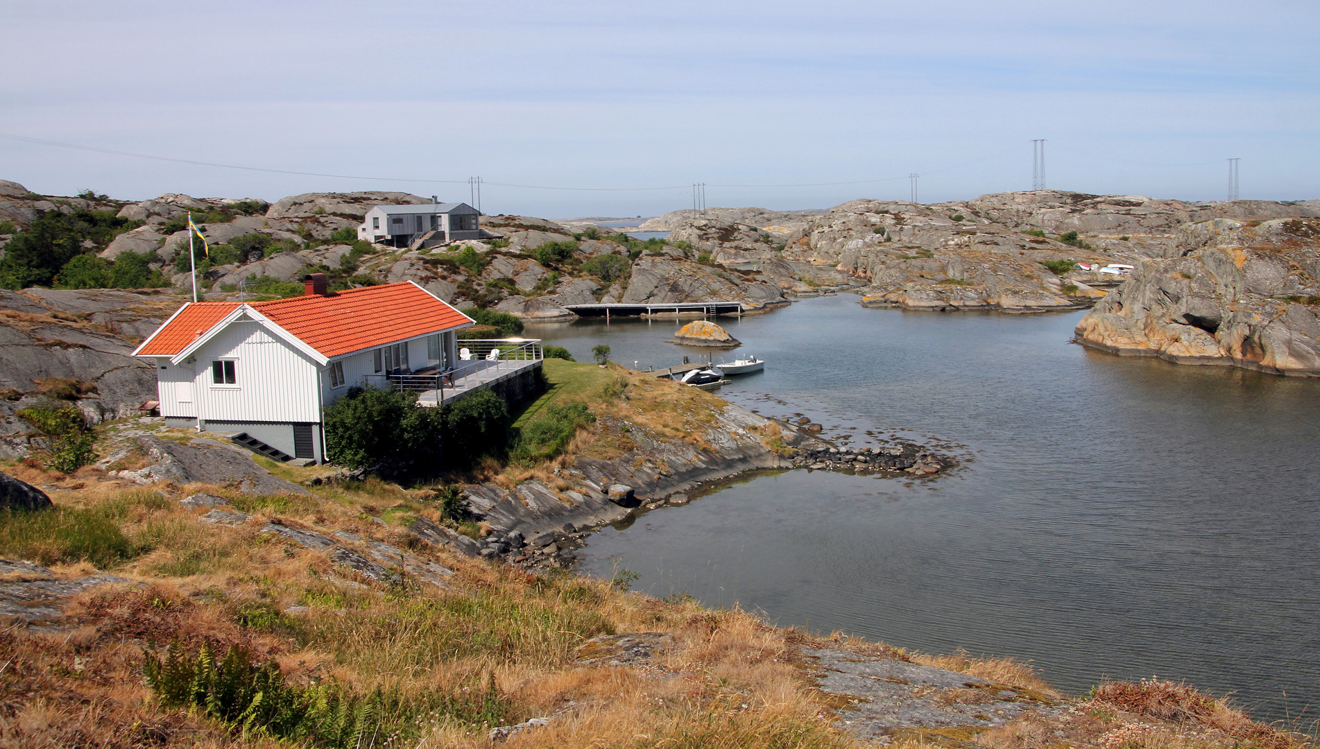 Björholmen auf Tjörn