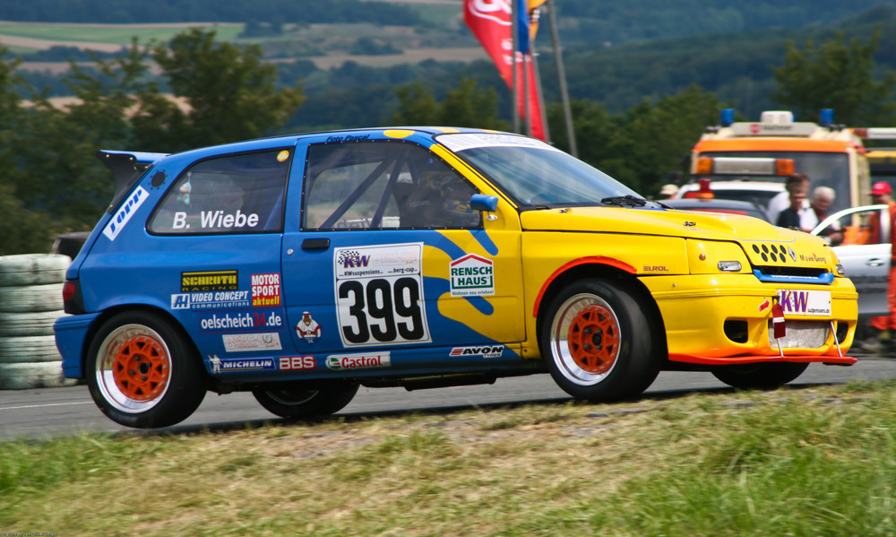 Björn Wiebe im 3.Lauf am Hauenstein 2009