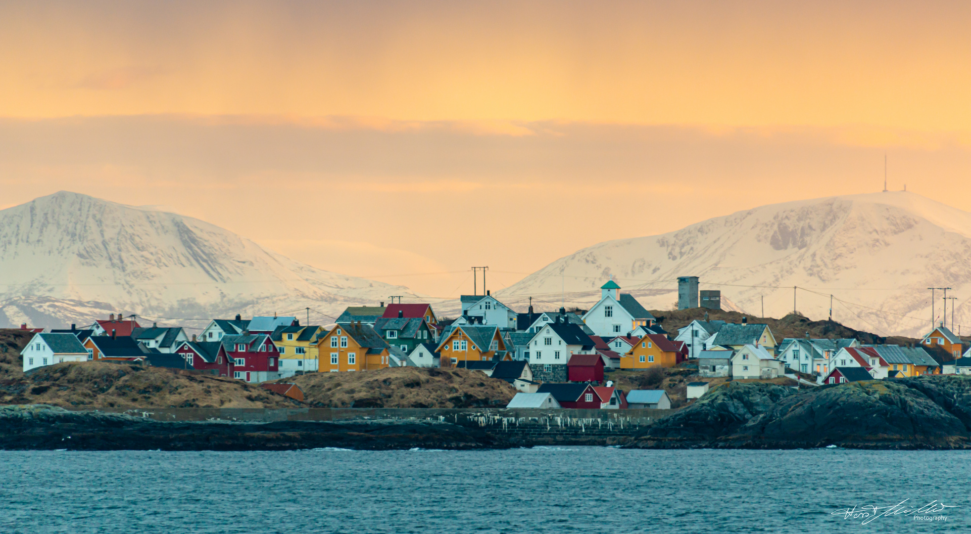 Bjørnsund at Sunset