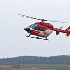 BK117 Anflug auf Oppin (b. Halle/S.)