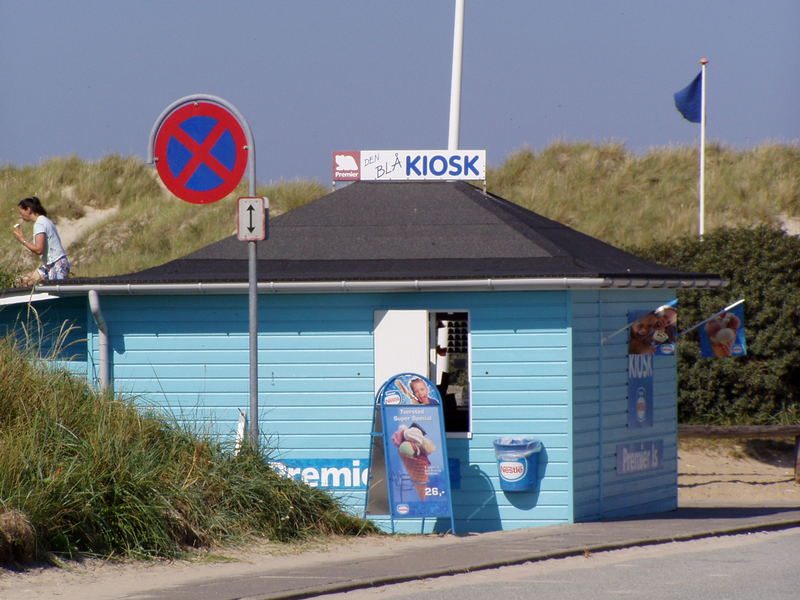 Blå Kiosk