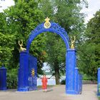 Blå porten - Das blaue Tor - in Stockholm