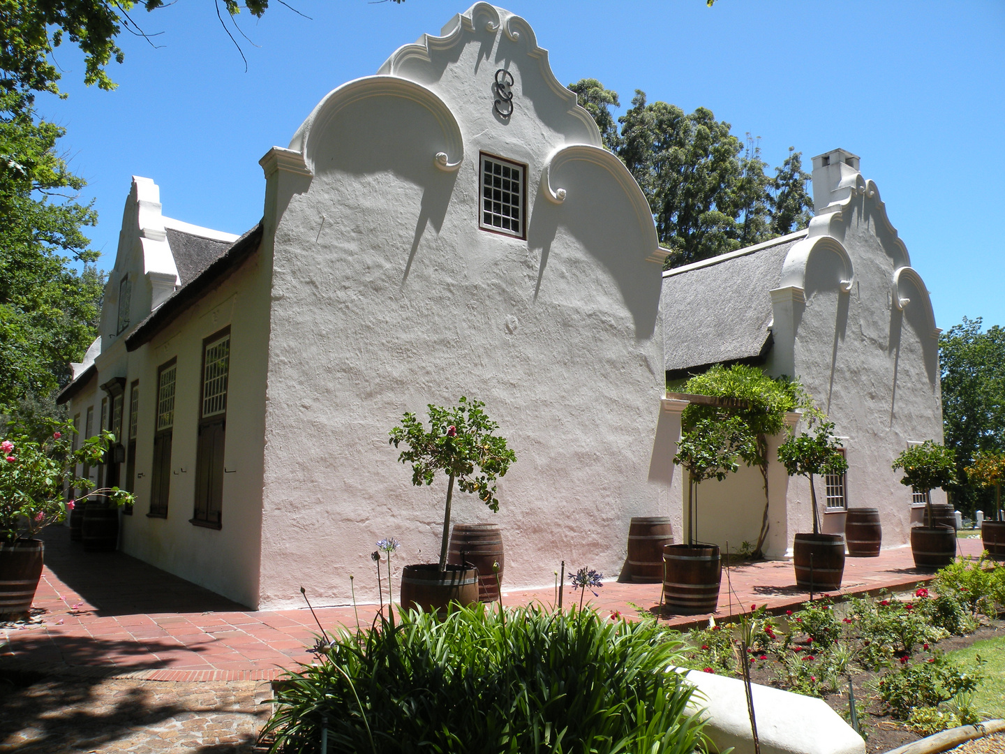 Blaauwklippen Manor House .