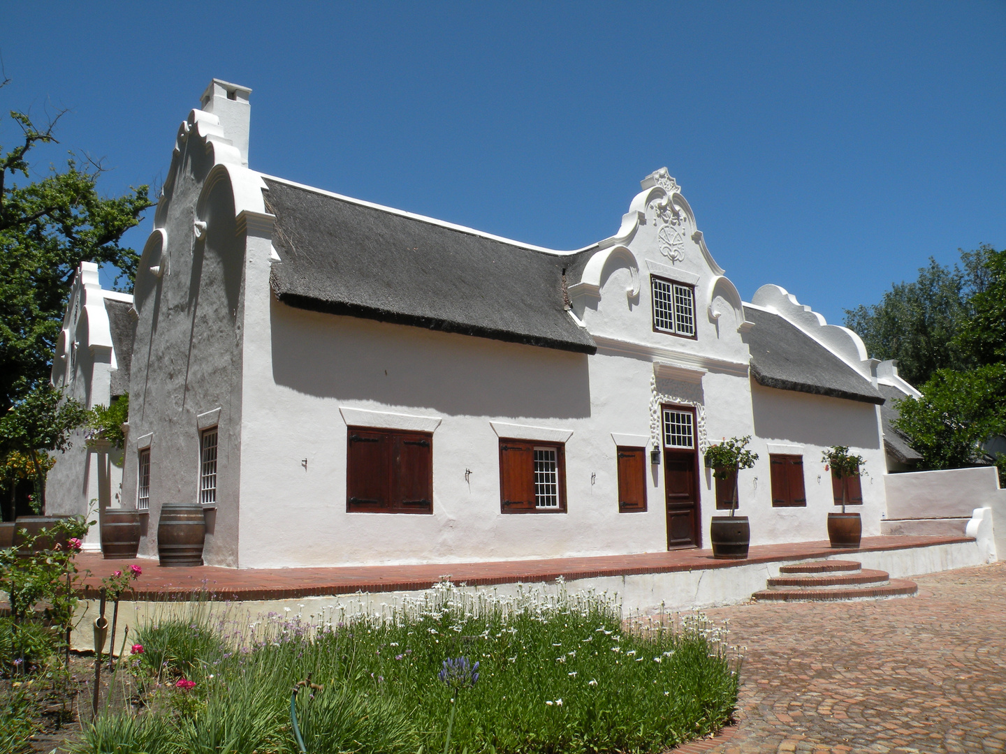 Blaauwklippen Manor House .