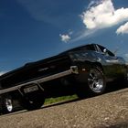 black '68 Dodge Charger