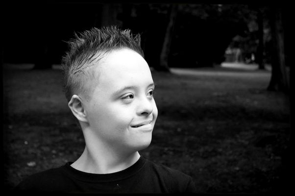 Black and white and soft