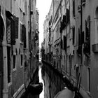 Black and white - somewhere in Venezia