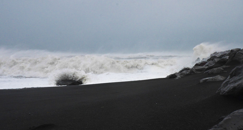 black beach