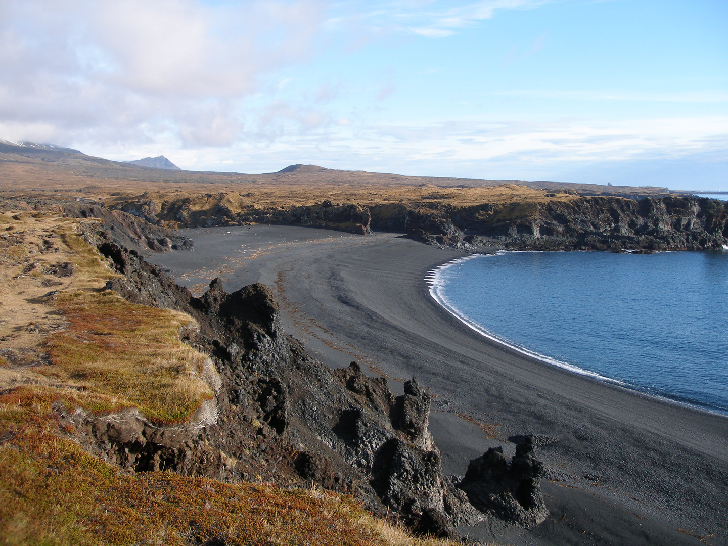 Black beach