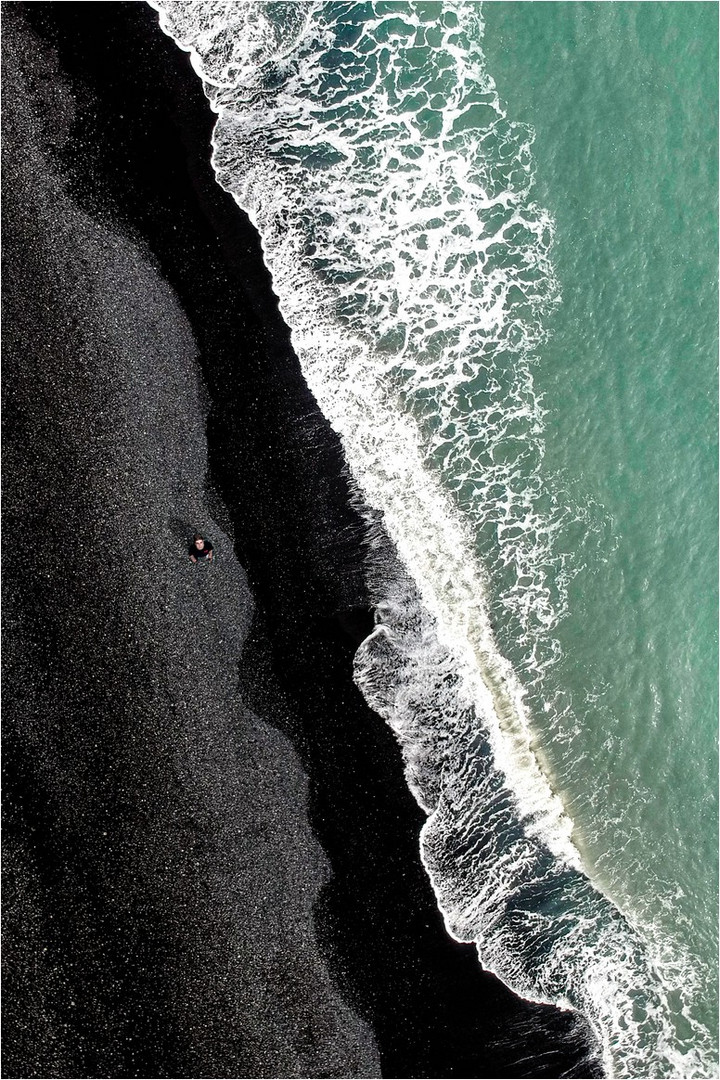 black beach