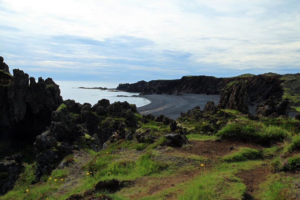 Black beach