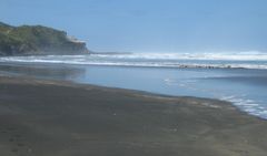 black beach