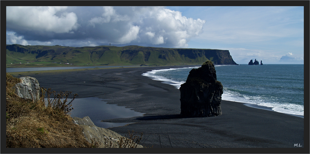 black beach