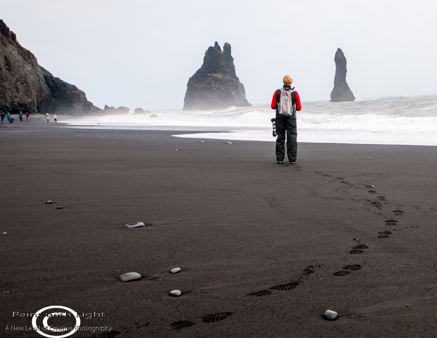 Black beach visit