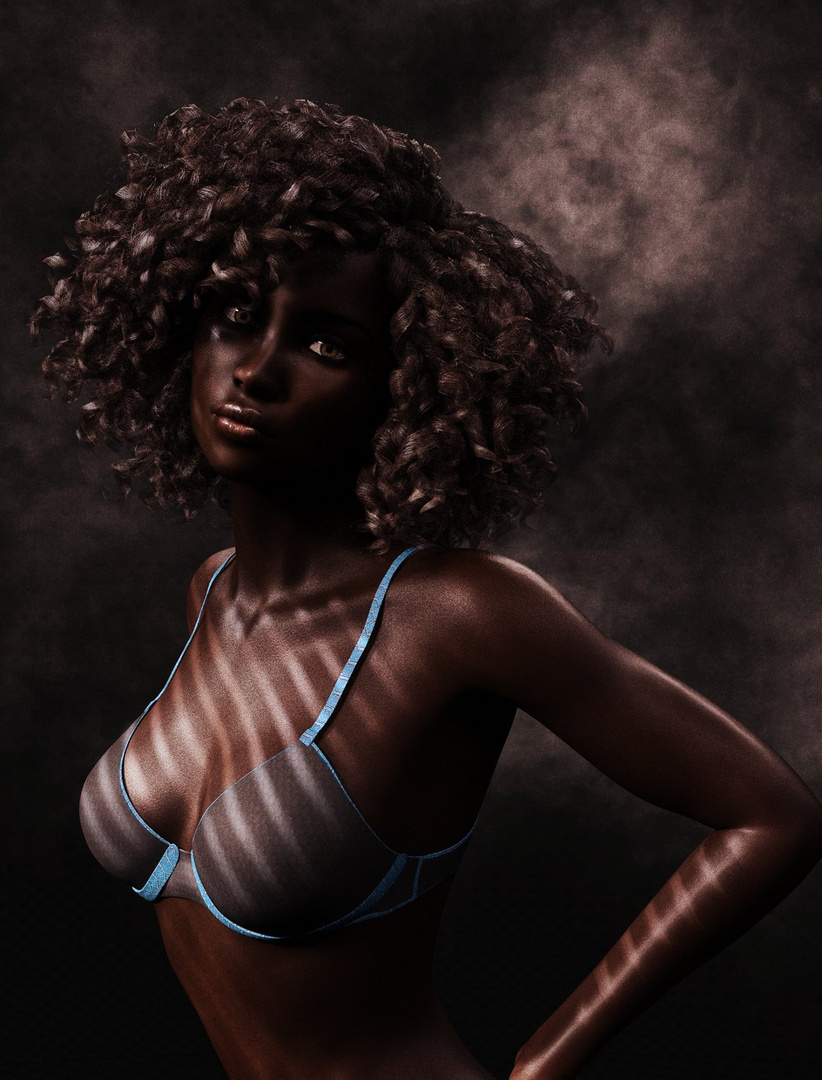 Black Beauty 3D Render