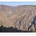 Black Canyon Of The Gunnison Nationalpark in den USA