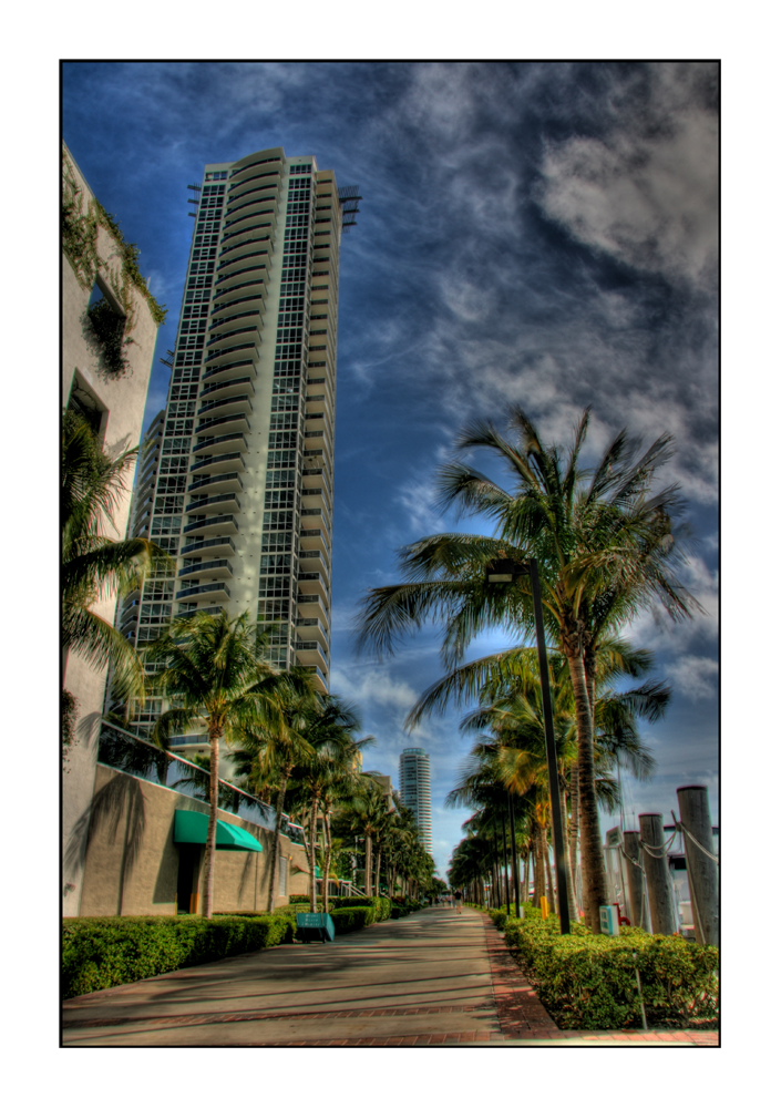 Black clouds in Miami