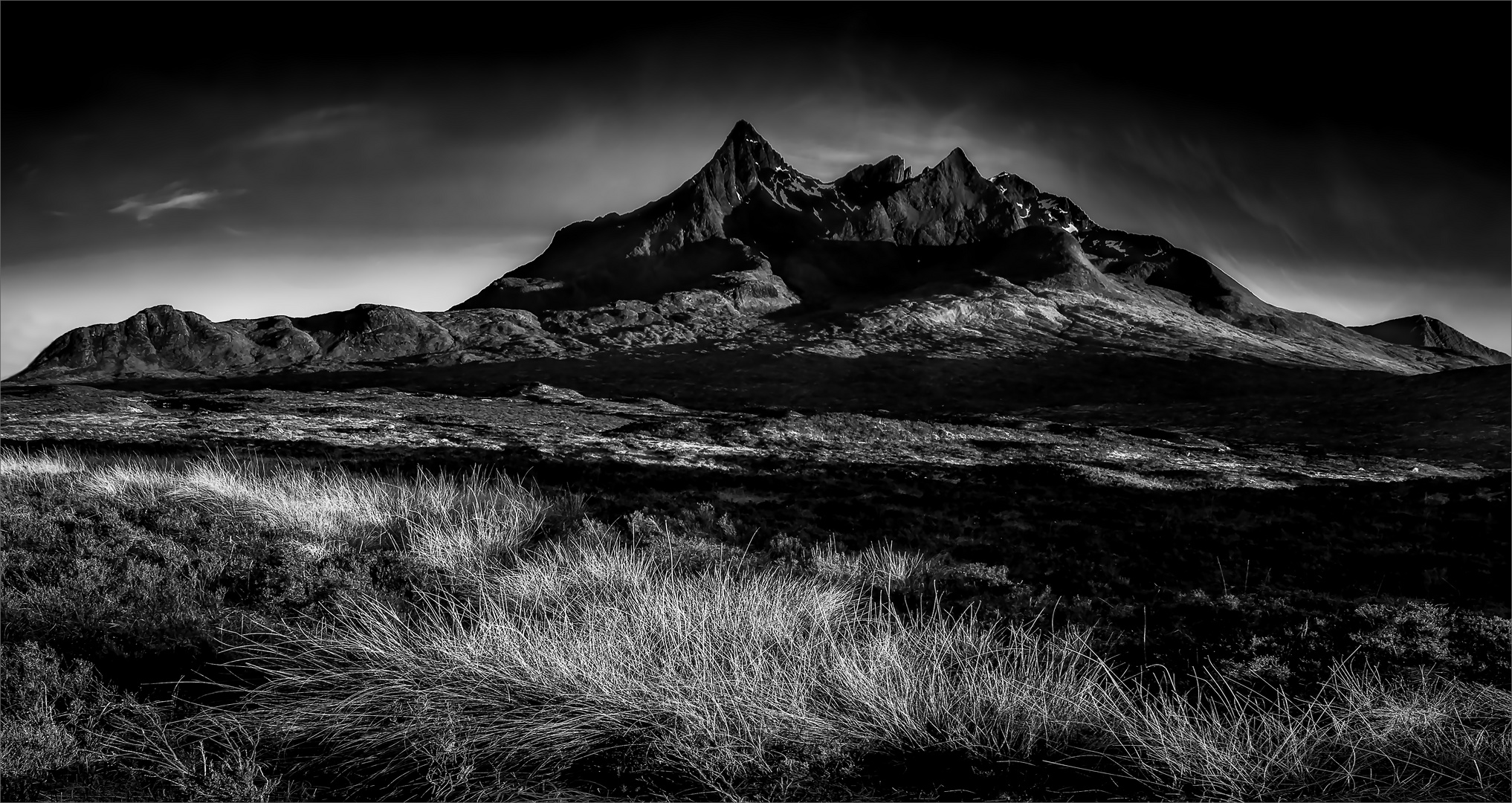 Black Cuillins of Skye [BW]