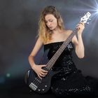 black dress bass