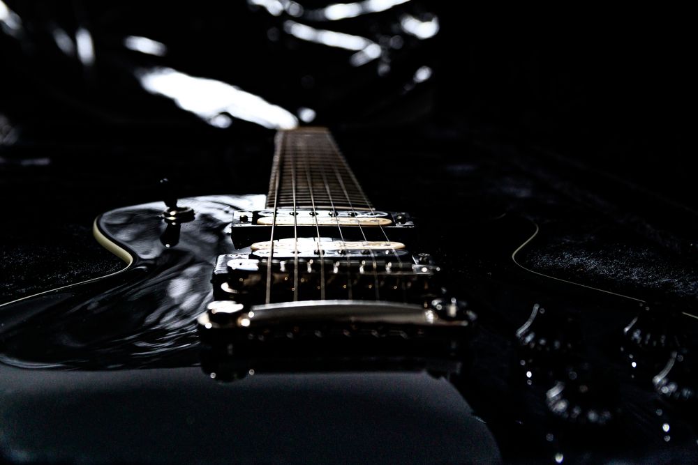 Black ESP Guitar